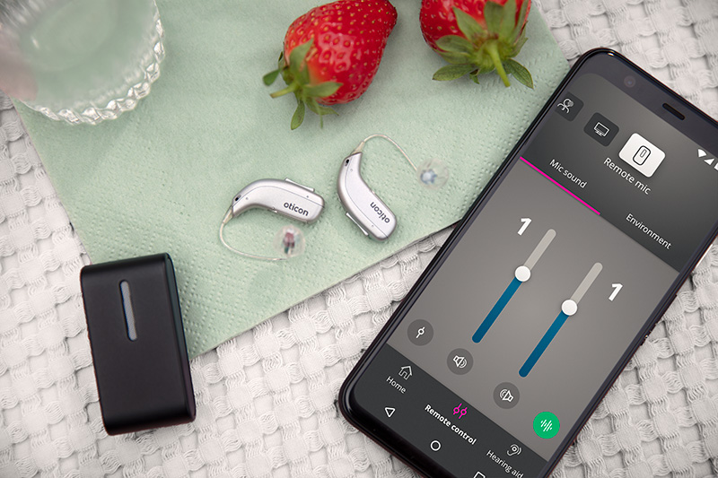Audiomedical Oticon-More-Connettivita
